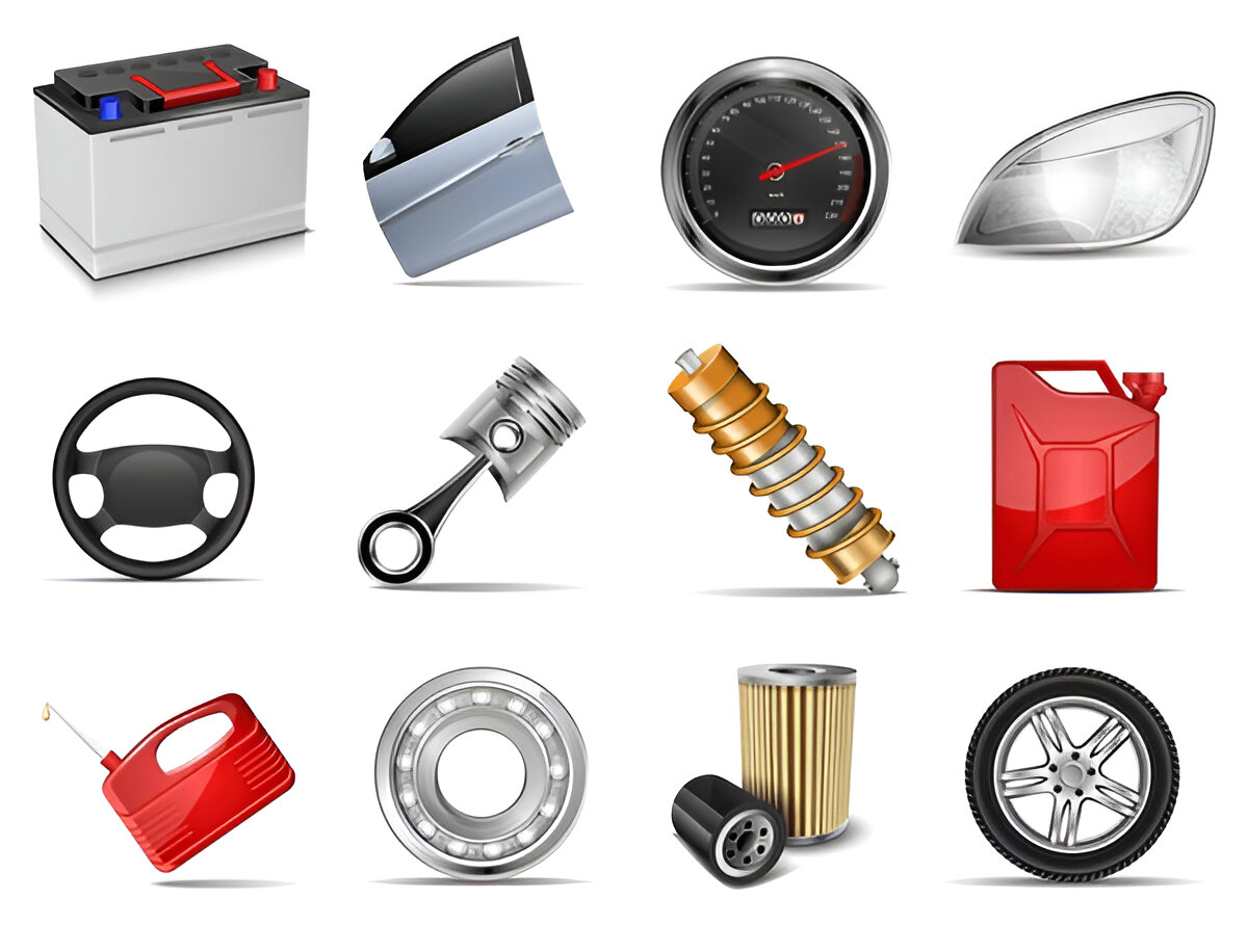 Car parts at Car wreckers Perth